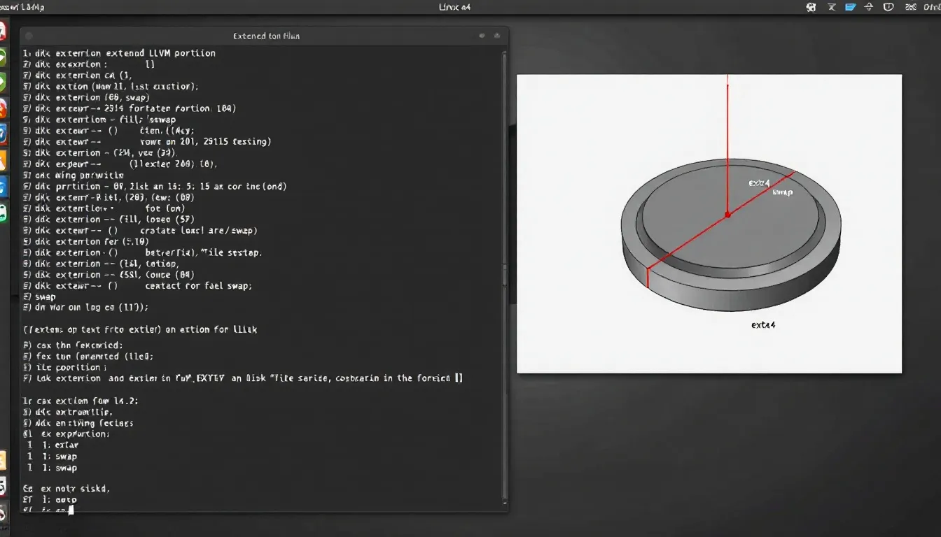 Extend LVM Partition online